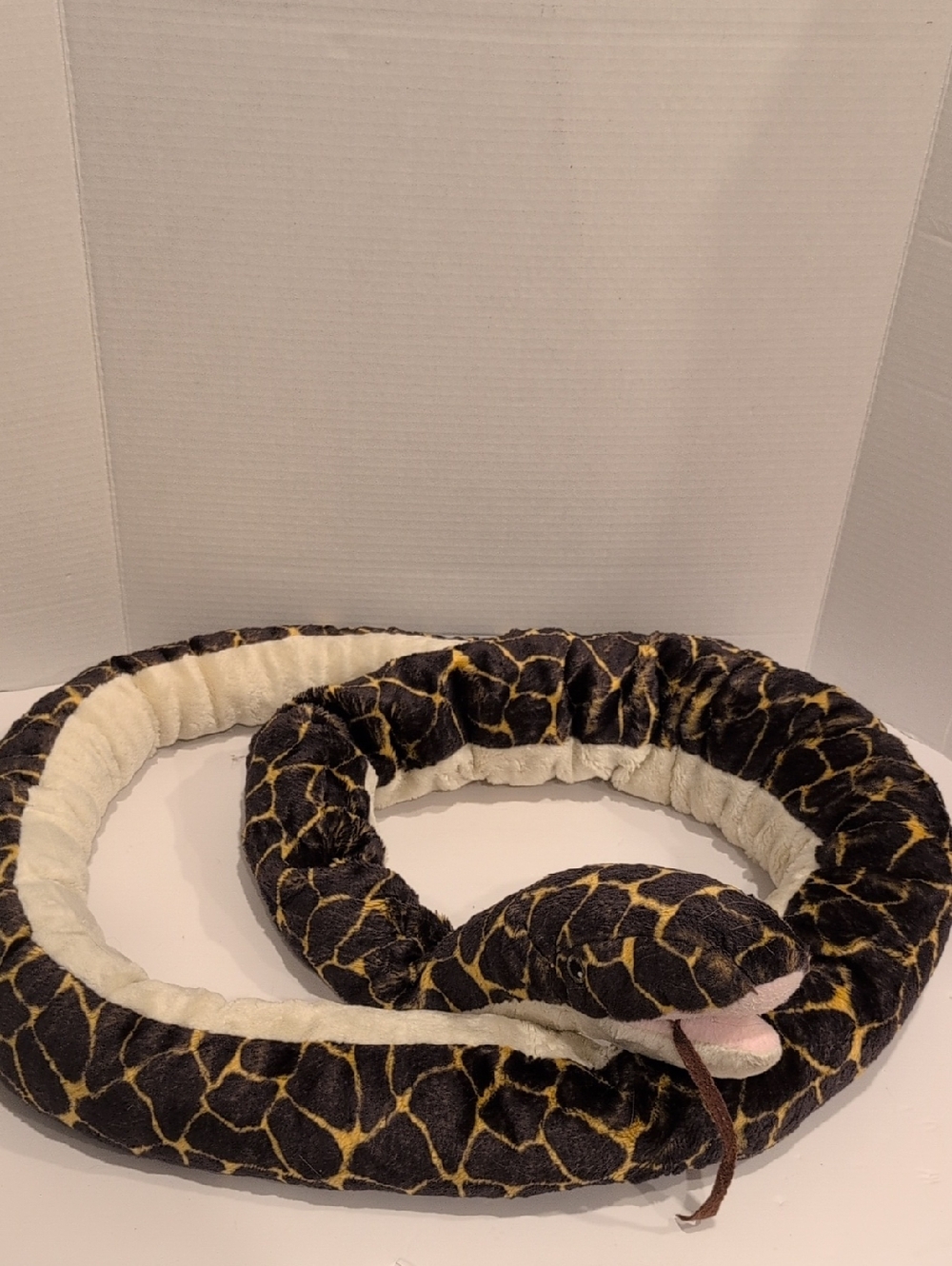 Ikea Giftig Rattlesnake 7' Long Plush